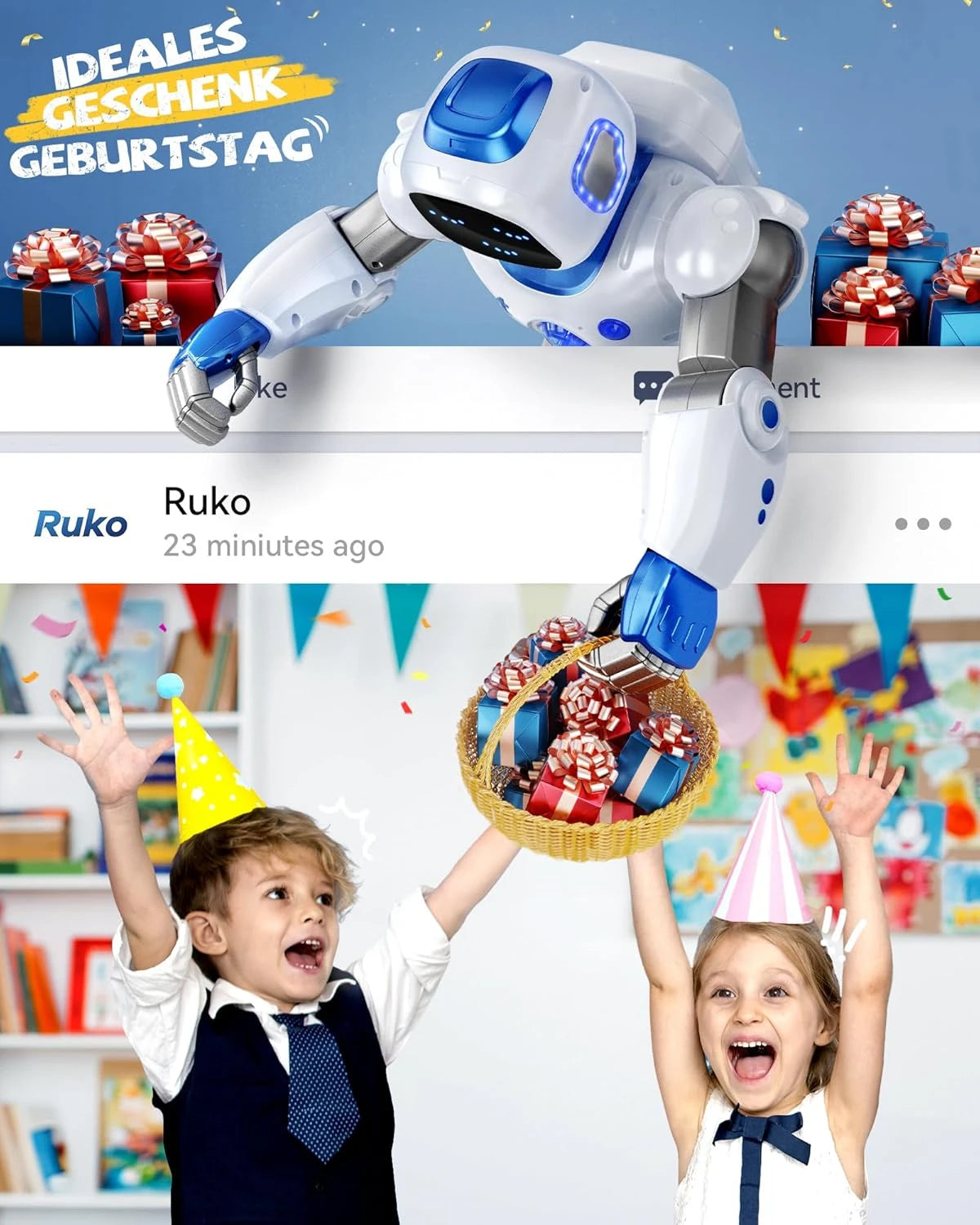 Ruko 1088 Intelligenter Roboter für Kinder