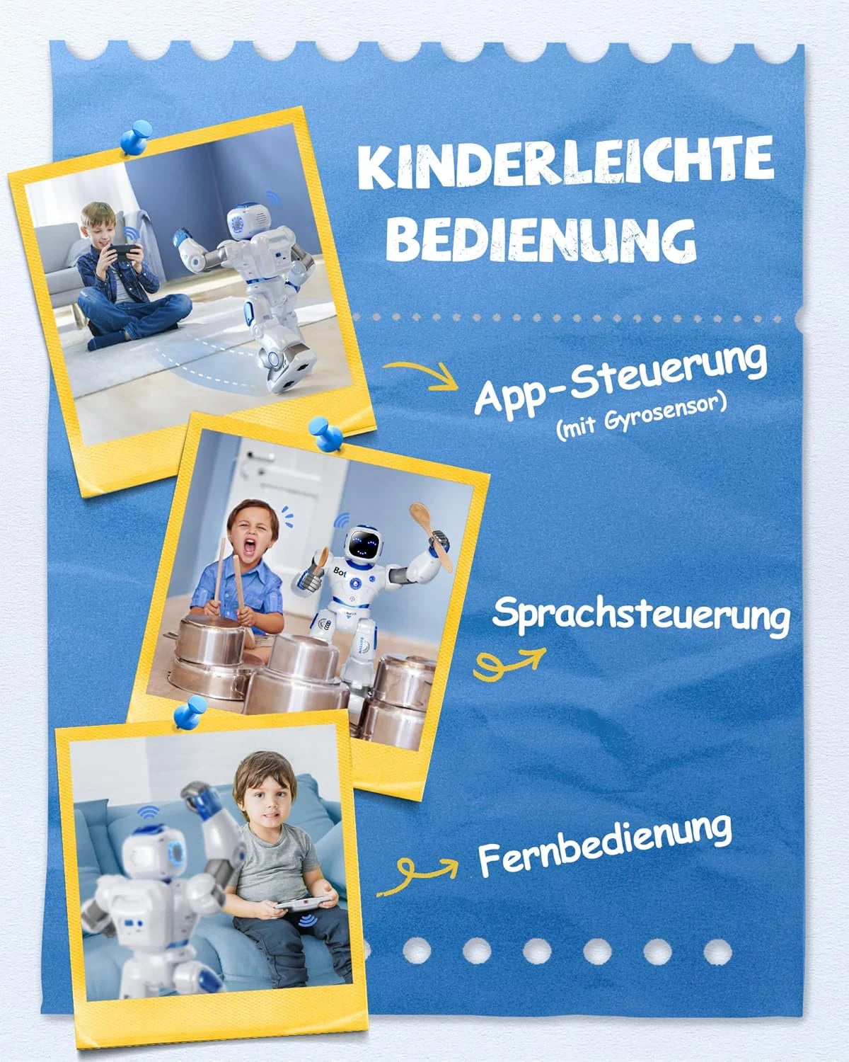 Ruko 1088 Intelligenter Roboter für Kinder