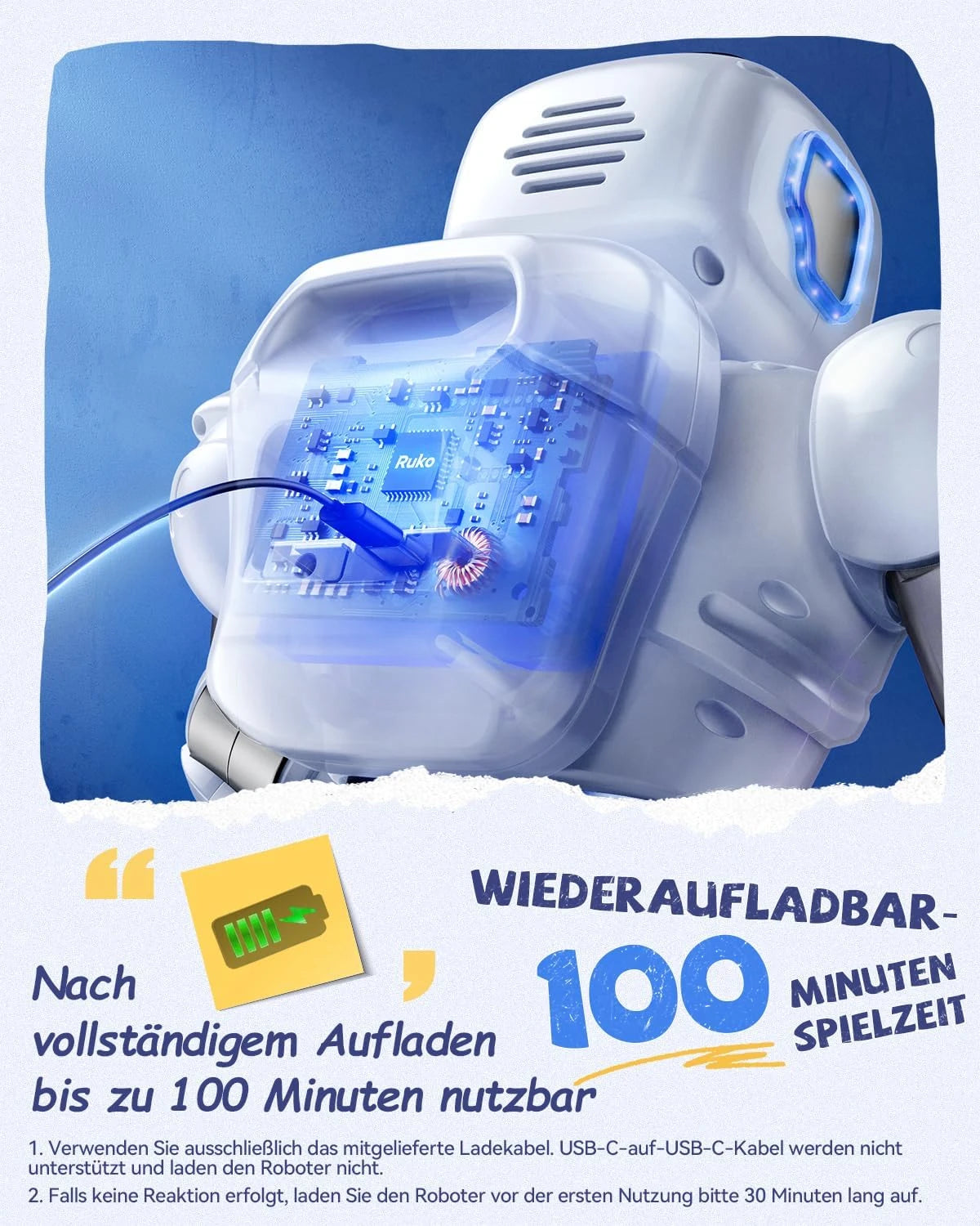 Ruko 1088 Intelligenter Roboter für Kinder