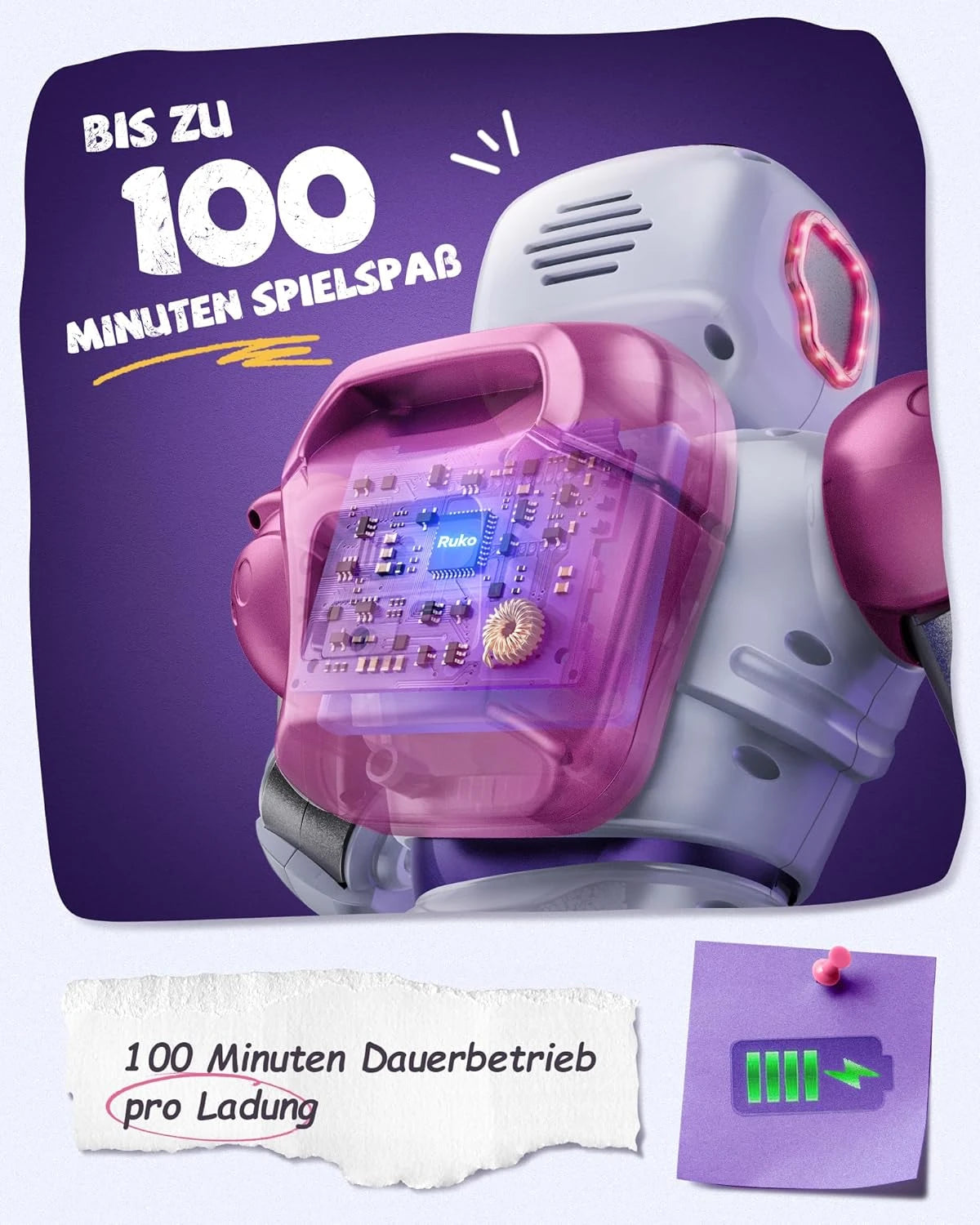 Ruko 1088 Intelligenter Roboter für Kinder
