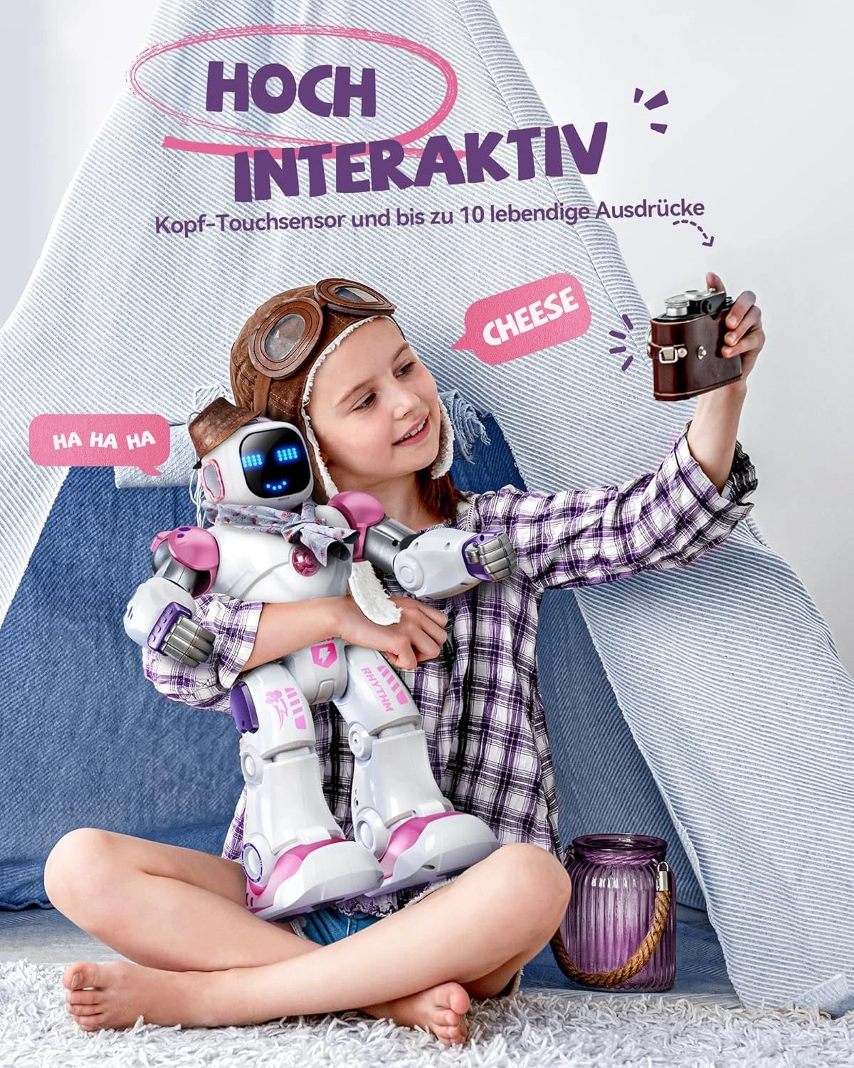Ruko 1088 Intelligenter Roboter für Kinder