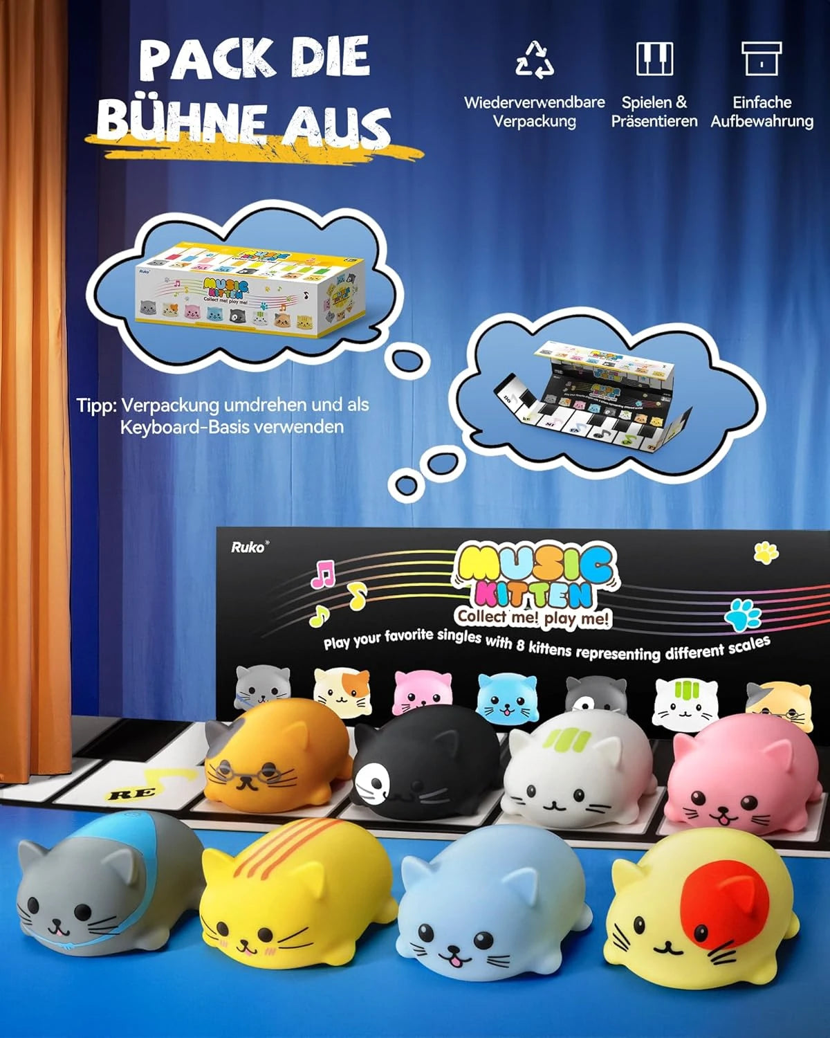 Ruko 1701 Musikalische Katze