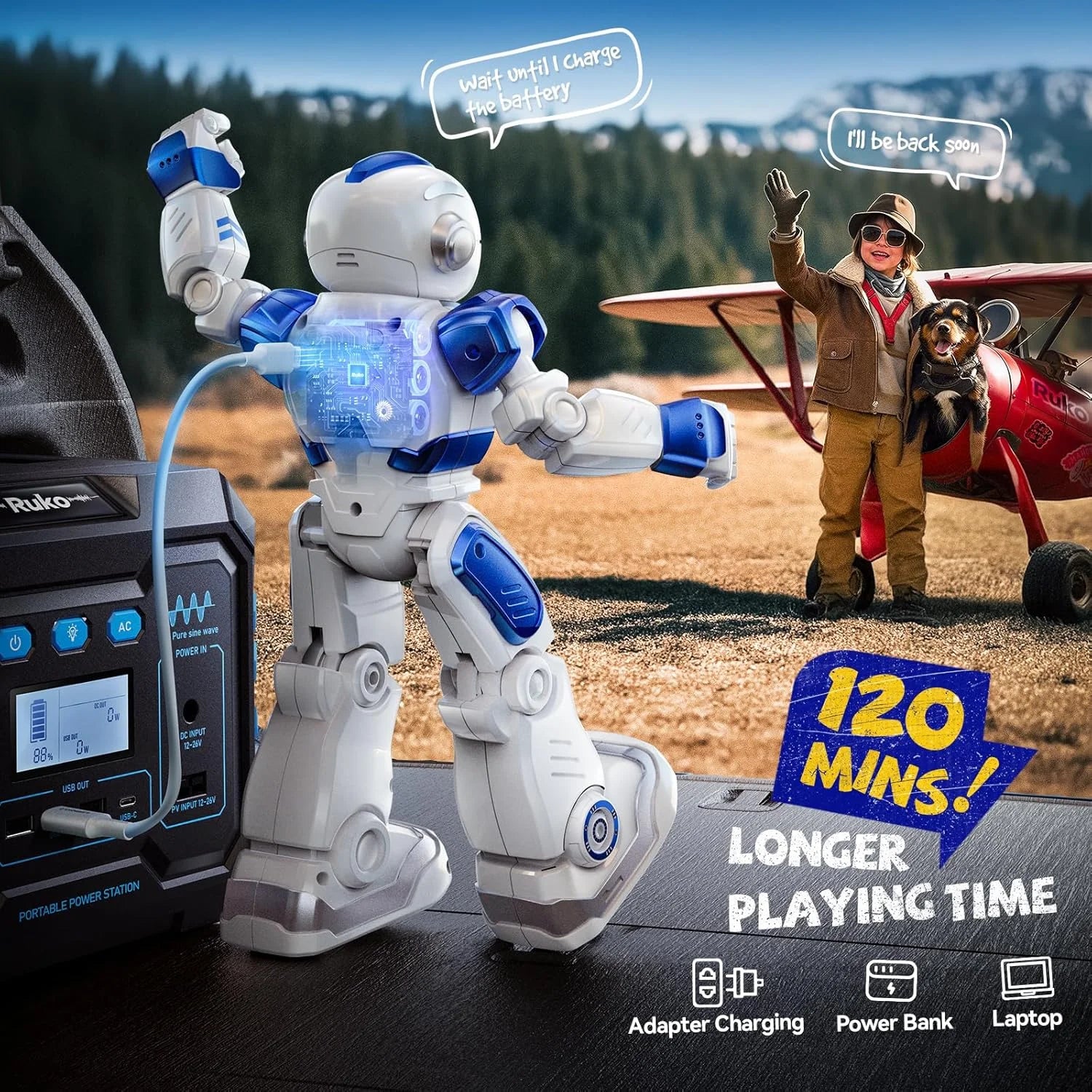 Ruko 6088 Tanzender Roboter für Kinder