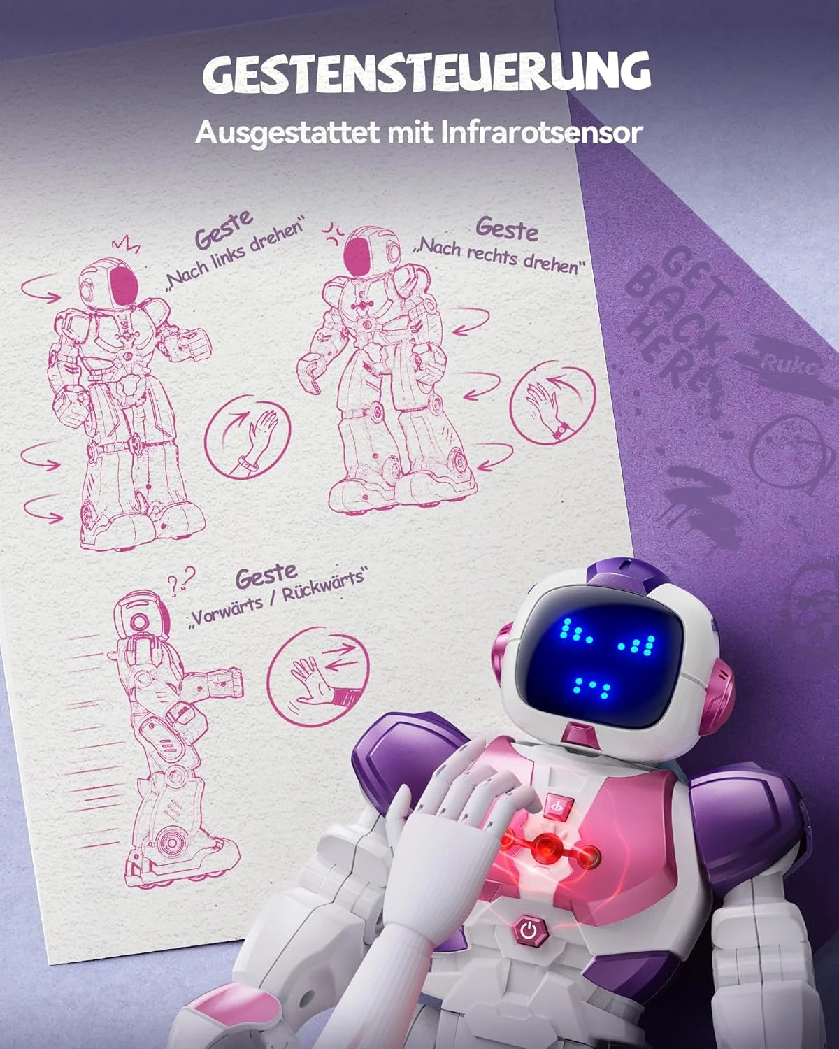 Ruko 6088 Tanzender Roboter für Kinder