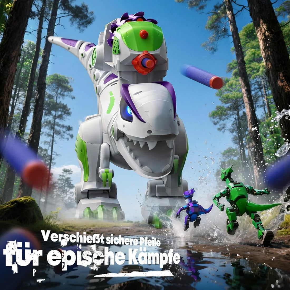 Ruko 8809 Ferngesteuerter Dinosaurier T-Rex für Kinder