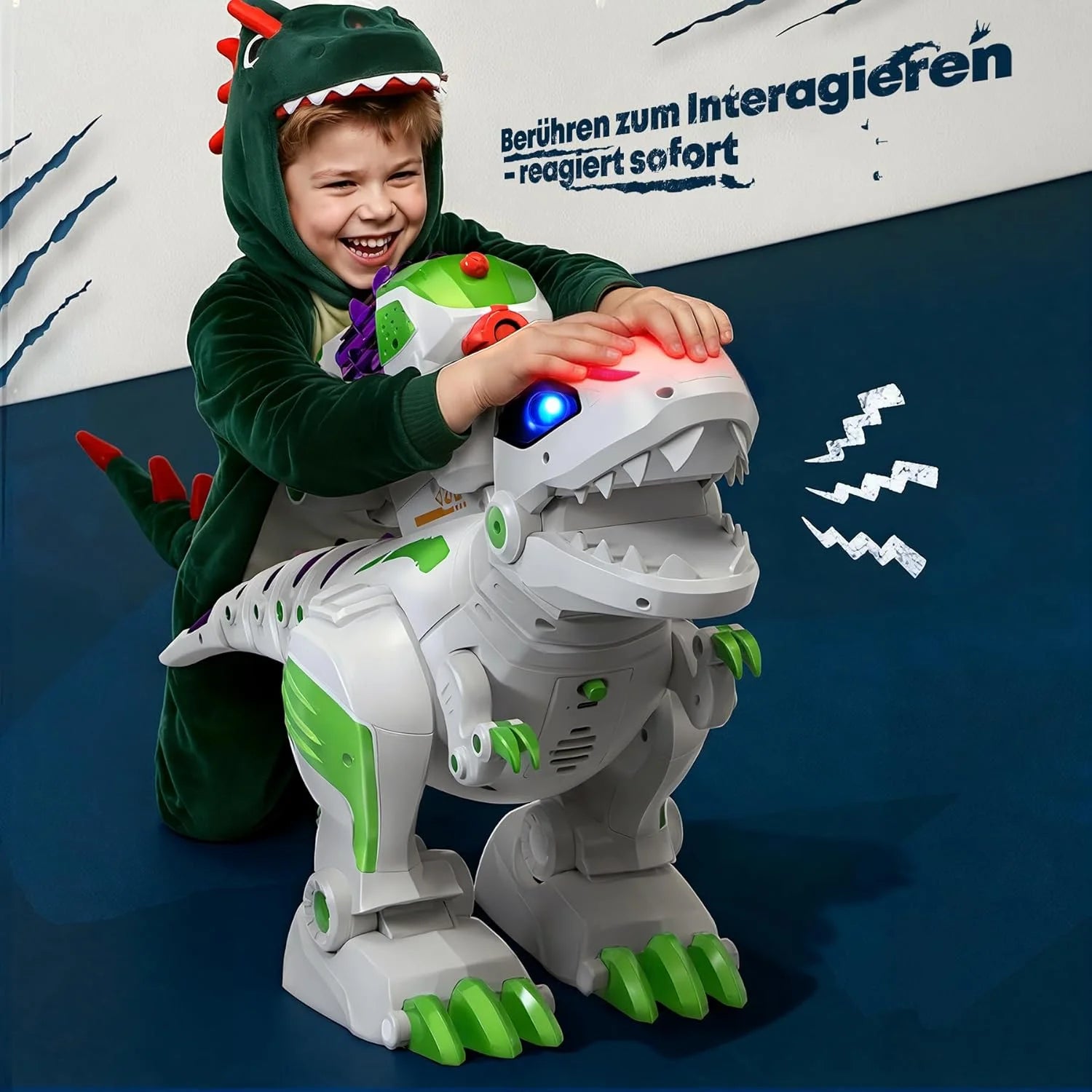 Ruko 8809 Ferngesteuerter Dinosaurier T-Rex für Kinder